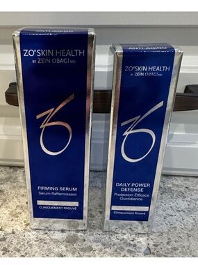 Zo Skin Health by Zein Obagi Firming Serum 28ml & Daily Power Defense 15ml